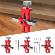 Cabinet Hardware Jig Cabinet Door Installation Positioner Adjustable⊇