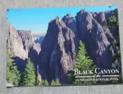 Post Card: Black Canyon on the Gunnison National Park- The Great Pillars