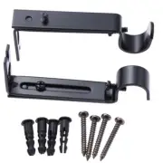 Curtain Rod Bracket Curtain Hooks Wall No Drill Curtain Rod Brackets