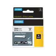 Dymo Rhino Ny Lable19mm Black/White