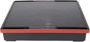 [A] scale 1 cun longitudinal Hegi eyes Shokado Kurobuchi Zhu (partition-specific) [31.3 x 26 x 6.8cm 720g] [Echizen lacquerware] | restaurant inn Japanese unit eateries for fashionable tableware business