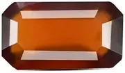 [INDIA MADE] Natural Gomed Stone 8.25 Ratti / 7.42 Carat Certified Hessonite Garnet A1+ Quality Gemstone-B0D2P22V7H