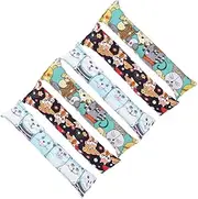 BESPORTBLE 6pcs Catnip Cat Bite Resistant Chew Pillows for Cats Soft Flannelette Kitten Teething for Indoor Play and Teething Relief