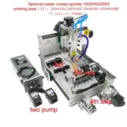 2200W 5 Axis Metal Engraving Machine 6040 4 Axis CNC Router 3040 PCB Engraving