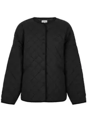 Totême Quilted Shell Jacket - Black - Xxs XXS