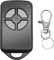 Garage Gate Door Remote for PTX4 SecuraCode Garage Remote 433.92MHz Rolling Code 4 Button Blue Remote Control Comes with Keychain