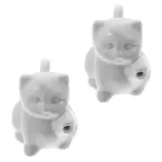 2 Pcs Sauce Holder Cream Frothing Cup Milk Pitcher Espresso Cups