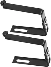 KITANDOVE Over Door Cubicle Hangers 2 Pack Metal Strong Adjustable Partition Hooks Door Coat Hooks Easy Install