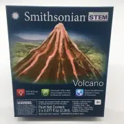 Smithsonian STEM Earth Science Build & Erupt a Volcano Kit Ages 8+ NIB