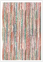 Briartw 10 Sheets Polymer Clay Transfer Paper - Per Sheet 5.82 x 3.93 inch Water-Soluble Transfer Sheets for DIY Clay Jewelry Making Disposable Stickers -Glitter Stripe Pattern