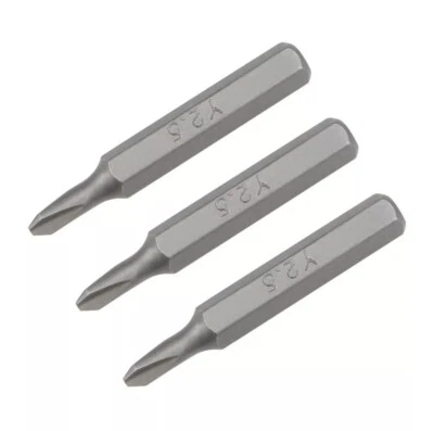 Screwdriver Bits 3pcs 5/32 Inch Hex Shank Y2.5 Screwdriver Hex 4mm Bit Set 3 Pcs