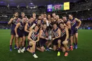 FREMANTLE DOCKERS AFL football 2024 team PLAYER POSTER,BARGAIN 1