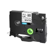 Heat Shrink Label Print Cartridge HSe231 Black on White For Brother P-Touch 1/2"