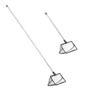 Fine Mesh Fish Tank Net with Long Handle – Aquarium Fish Net with Extendable ...