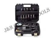 Diesel Engine Compression Pressure Tester Tool For FORD CUMMINS DETROIT 1000 Psi