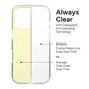 ZAGG Crystal Palace Lite Snap Case iPhone 16 Pro - Clear