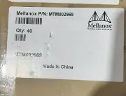 Box of 40 Mellanox Technologies P/N: MTM002969 New Old Surplus Stock