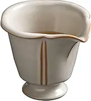 HOLIDYOYO Retro Tea Serving Cup Decorative Ceramic Teacup for Household Safe Round Edges