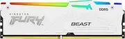 Kingston Fury Beast White RGB Expo 32GB 6000MT/s DDR5 CL30 DIMM Desktop Gaming Memory Kit of 2 - KF560C30BWEAK2-32