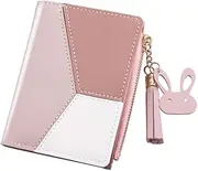 [Healeved] Fashion Tassel Wallet Small Zippered Holder Mini Bag Short Purse Portable Purse Ideal for Business Cards