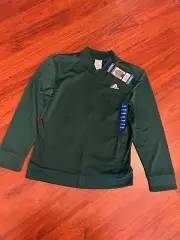 Adidas Youth Bomber Track Jacket Full Zipper Pockets Size L 14/16