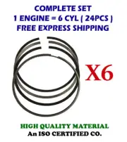 6cyl Piston Rings Set 100mm STD for NISSAN 4RT Truck Condor ED6 FD6 5654cc