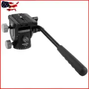 Heavy Duty Aluminum Camera Fluid Head Hydraulic Damping Tripod Ball Head