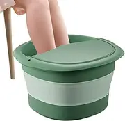 Foot Soak Tub,Multi-Functional Foot SPA Basin with No Deformation | Home SPA Supplies for Feet Bath, Washing Face, Washing Towels, Washing Clothes, Toiletries Storage Borato