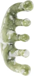 MERRYHAPY Hair Scalp Massage Brush Jade Comb for Women Massage Comb Hair Styling