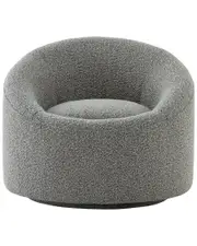 Pasargad Home Sienna Collection Modern Swivel Chair