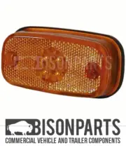 *PEREI AMBER SIDE LED MARKER LAMP 24 VOLT SUPERSEAL CONNECTOR BP92-086PE