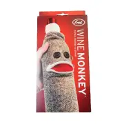 Fred Wine Monkey Sock Bottle Holder Cover party Champagne Red White Wine