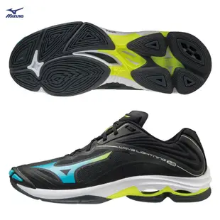 MIZUNO WAVE LIGHTNING Z6 男鞋 排球 輕量 避震 耐磨 止滑 黑【運動世界】V1GA200023