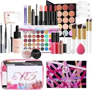 Full Face Makeup Set - Women's Makeup Sets,Professional Makeup Bundle Makeup Kits, Full Kit Makeup Sets Travel Portable Makeup Kit For Women