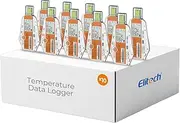 LogEt 1TH Temperature and Humidity Data Logger Single Use PDF Report USB Port 16000 Points (10PACK)