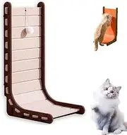 Mellowkin Cat Scratcher Felt, Mellowkins Scratching Board, Vertical Felt Cat Scratcher, with Plush Ball Toy,Prevents Furniture Damage (#c)