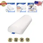 Back Pain Relief Bolster Pillow - Adjustable Wedge for Side & Stomach Sleepers