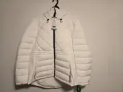 Tommy Hilfiger Coat Size Xl Women Hooded Puffer New With Tags White Parka