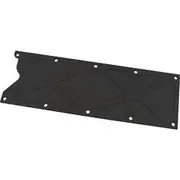 Aeroflow GM LS1 Trussed Valley Plate Cover Black Alloy LS Cast - AF77-5025BLK