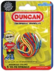 5-Pack Replacement Cotton Yo-Yo Strings for Duncan Yo-Yos - Durable & Soft