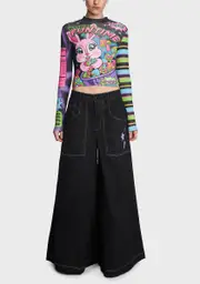 [Current Mood] Twilight As My Guide Wide Leg Pants