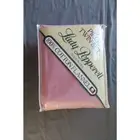 Lady Pepperell 3 Piece Twin Set 100% Cotton Flannel Solid Pink