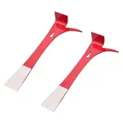 3 in 1 Stainless Steel Bee Hive Tool with J Hook,2 Pcs Bee Hive Scraper for2719