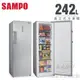 【佳麗寶】-留言享加碼折扣(SAMPO聲寶)242公升直立式冷凍櫃SRF-250F 預購