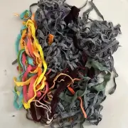 Wool Fabric Strips For Rug Hooking