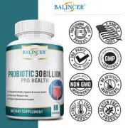 Probiotics 30 Billion Supports Healthy Digestion and Immune System