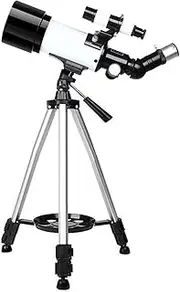 Astronomical Telescope for Beginners and Kids, 70mm/400mm High Magnification Telescope with Tripod, Easy to Carry, Bird
