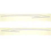 Chaparral Boat Hull Graphic Decal 128087 | Purple (Set of 2)