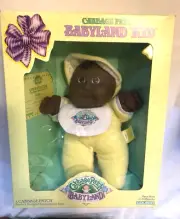 1988 Cabbage Patch Kid Baby Doll NIB Babyland Soft Plush Doll Toy My First CPK