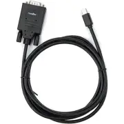 6FT MINI DISPLAYPORT TO VGA M/M HD-15 MALE CABLE GOLD PLATED